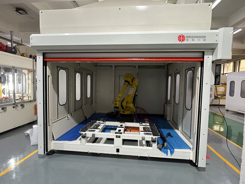 機器人設(shè)備防護快速門：高效、安全的工業(yè)解決方案插圖